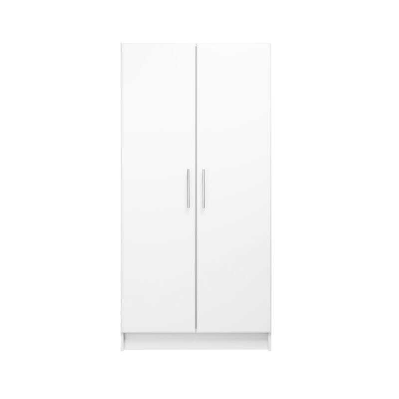 Prepac Elite Armoire Wardrobe Closet Cabinet with Hanging Rail