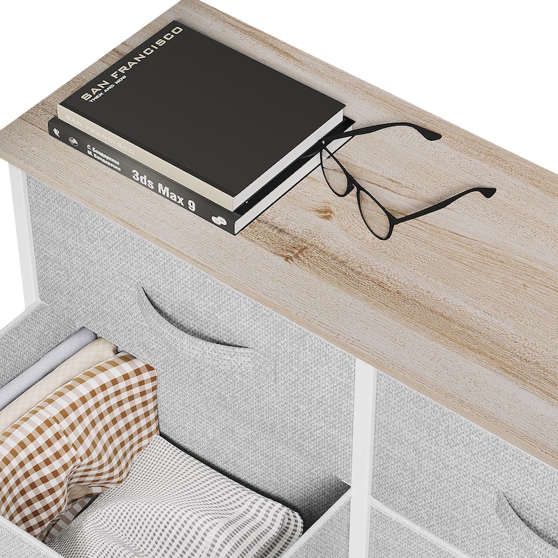 Modern 8-drawer Bedroom Dresser Storage Tower