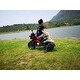 preview thumbnail 23 of 29, 12V Kids Ride-On Motorcycle with Manual Throttle, PU Seat, and Wireless Music - Safe Training Wheels