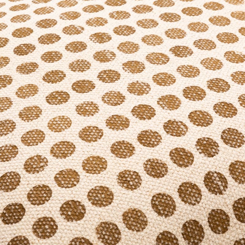 Faizah Block Print Dotted Cotton Throw Pillow