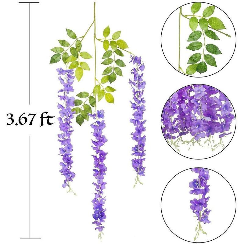 Artificial Wisteria Vine Garland Bed Bath & Beyond 39689226