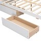 preview thumbnail 28 of 36, Full Size Bed with Storage Case and 2 Storage drawers