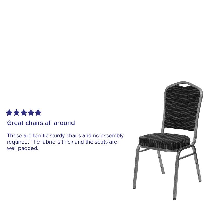 Crown Back Stacking Banquet Chair