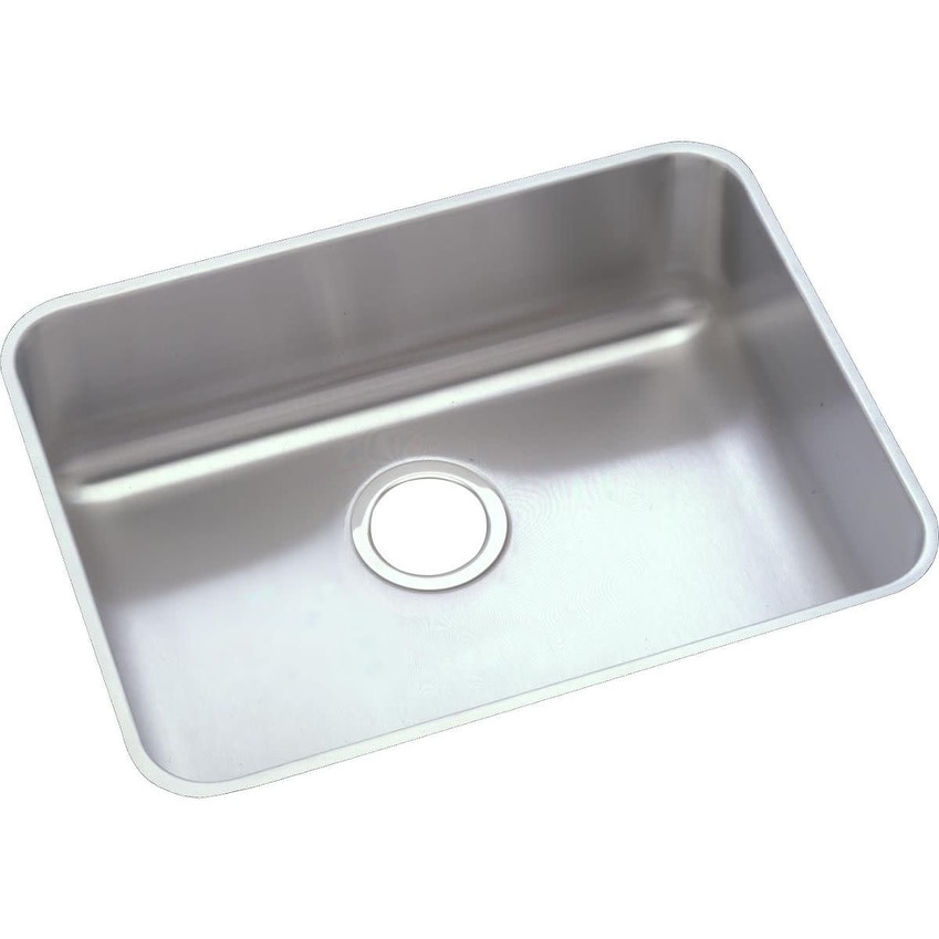 Elkay Lustertone 21-1/2" Undermount Single Basin Stainless Steel