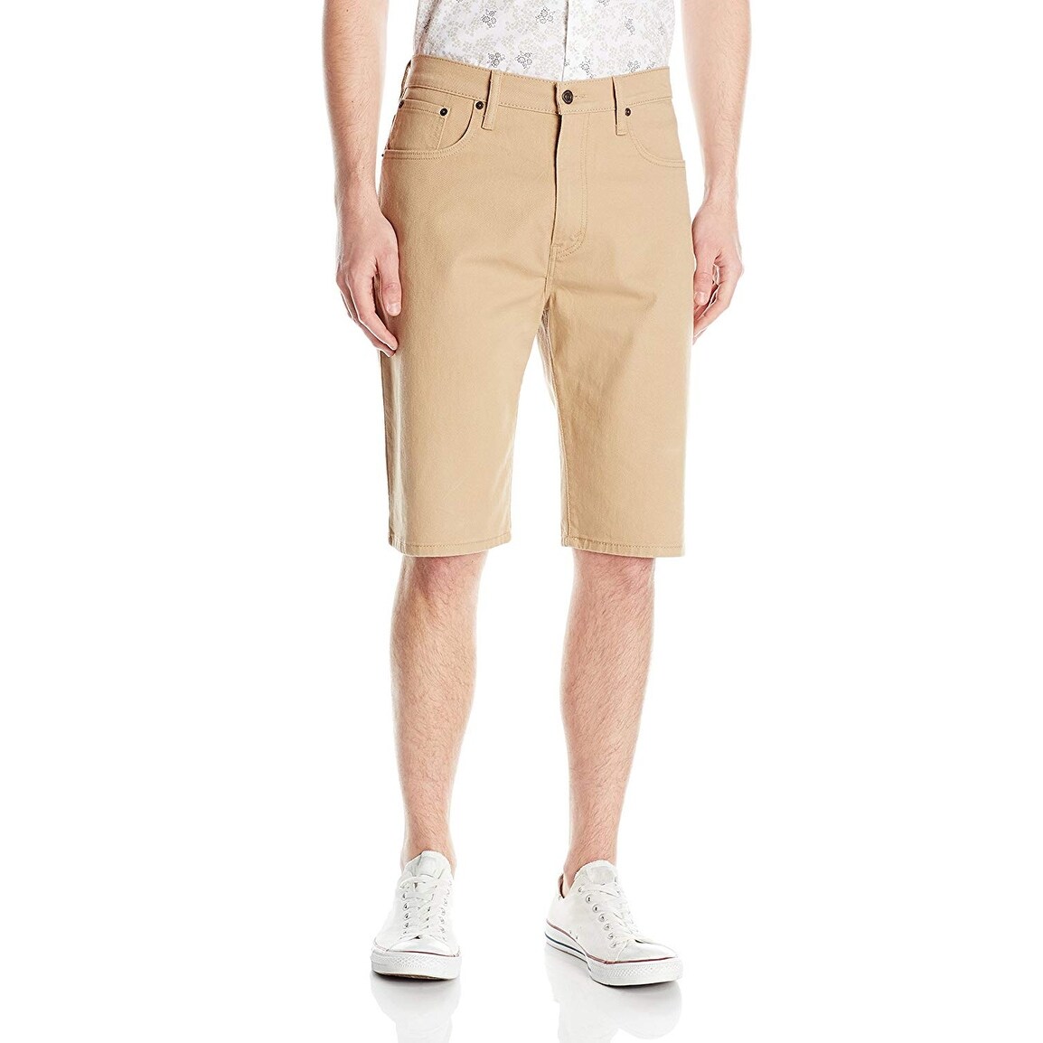 levi's khaki shorts