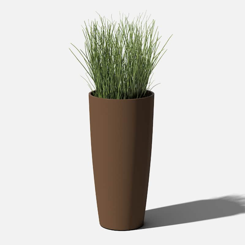 Veradek Pure Series Selena 28" Planter - 28 inch - Espresso