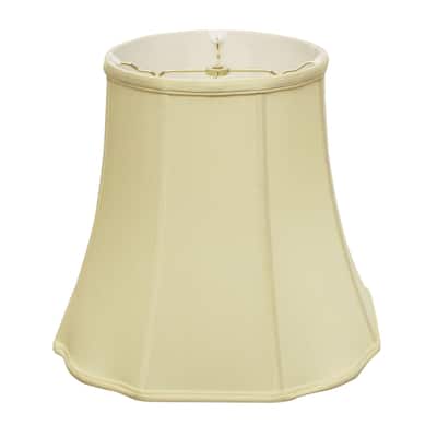16" Antique White Premium Octagon Monay Shantung Lampshade - 16''x16''x9''