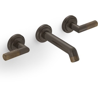 Kallista Pinna Paletta 1.2 GPM Wall Mounted Widespread Bathroom Faucet ...