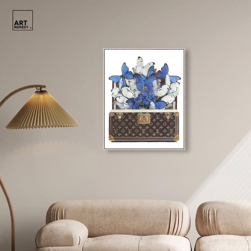 Luxurious Butterflies Canvas by Art Remedy