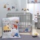 preview thumbnail 4 of 2, Bedtime Originals Construction Zone Gray Trucks Window Valance