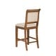 preview thumbnail 8 of 15, Ursula Wood/Cane 26-Inch Counter Stool