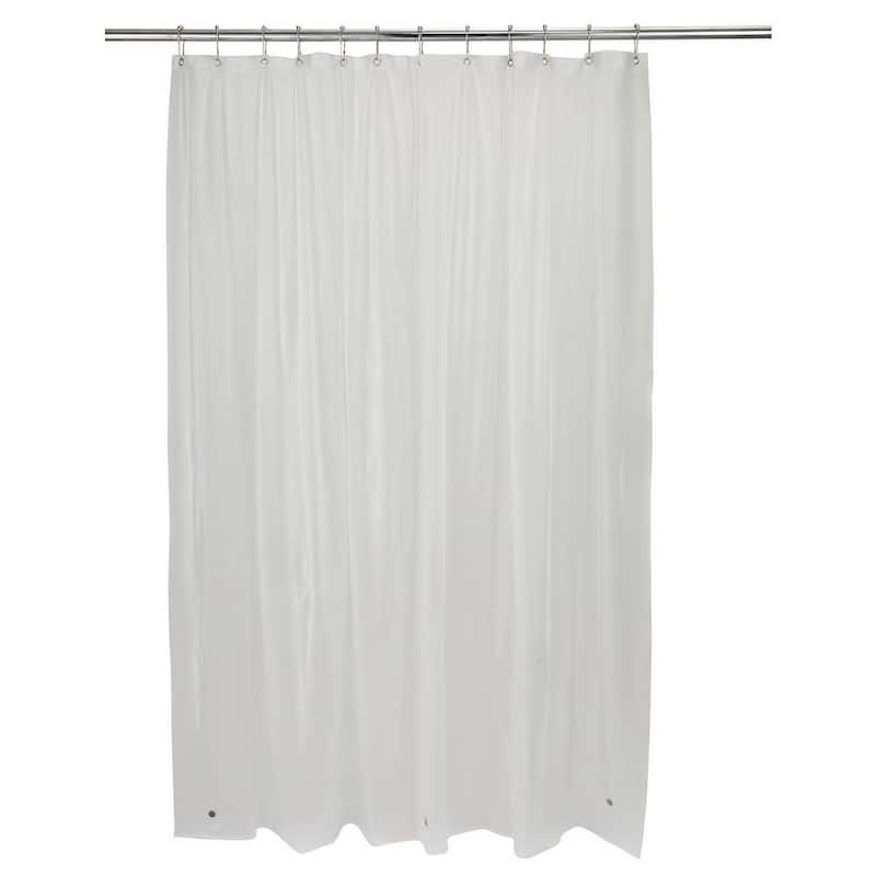 Bath Bliss Clear Shower Liner Hotel Weight