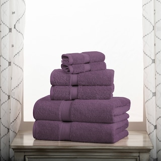 Superior Egyptian Cotton Pile Heavyweight 6-Piece Towel Set