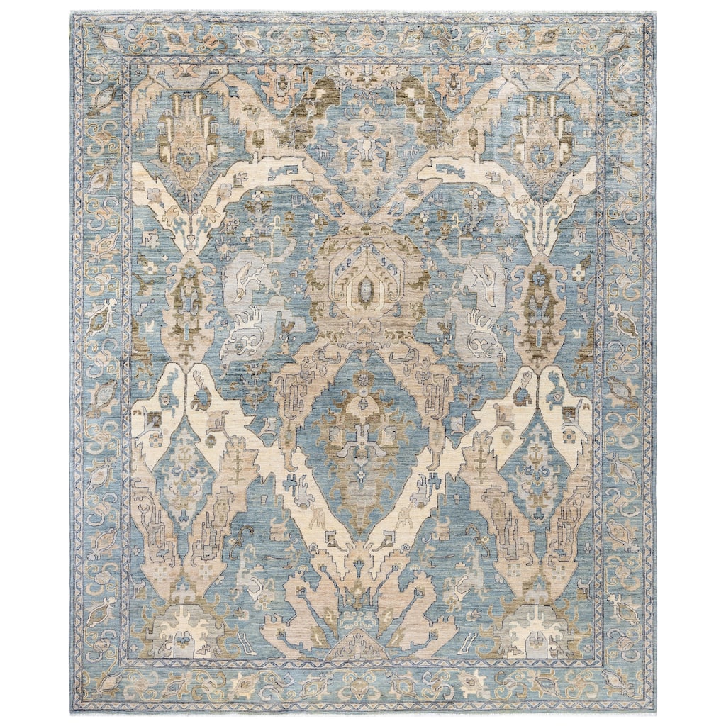 Serapi One-of-a-Kind Hand-Knotted Area Rug - Gray - 8' 3" x 9' 11"