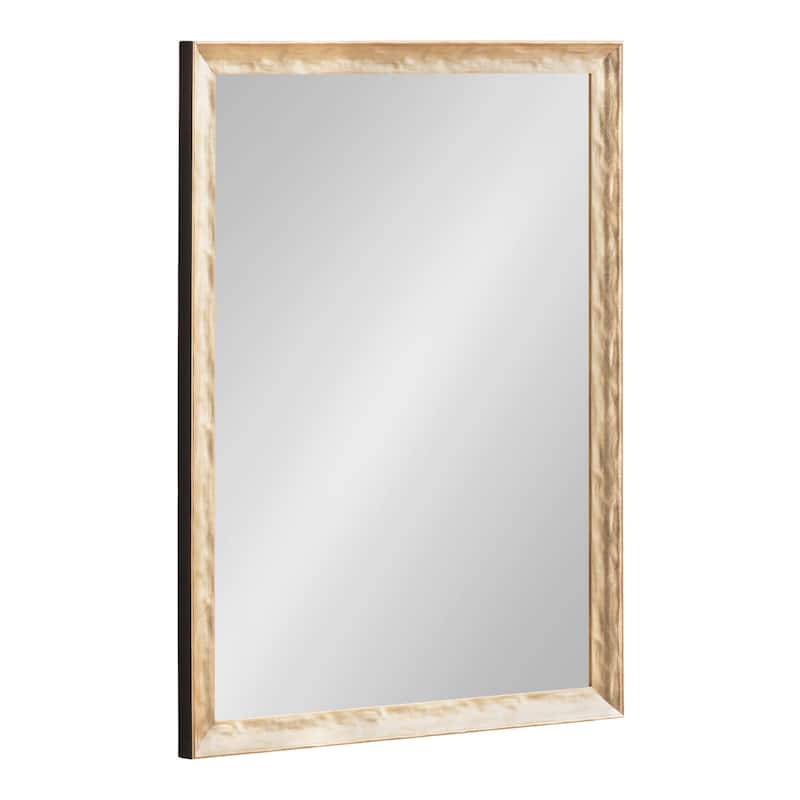 Kate and Laurel Illiona Rectangle Wall Mirror - 18x24 - Gold