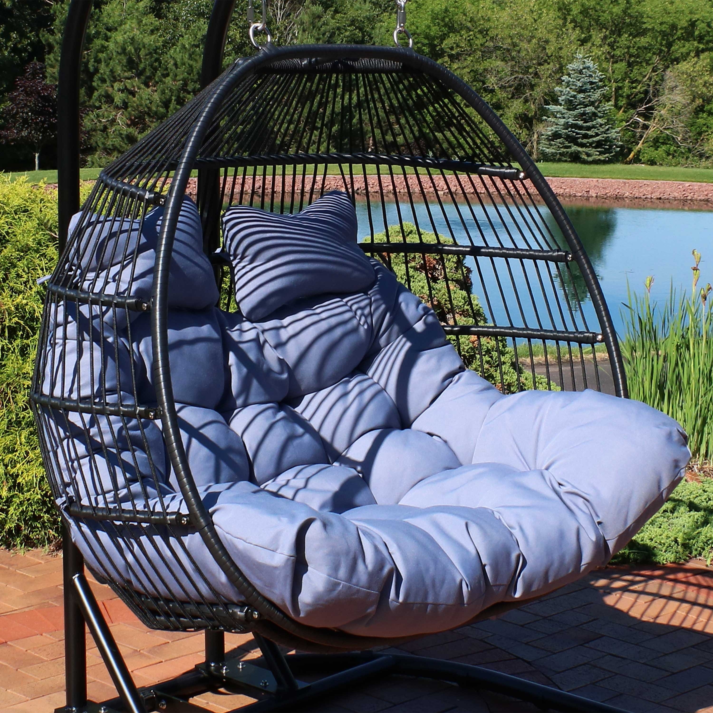Sunnydaze hanging chair 2025