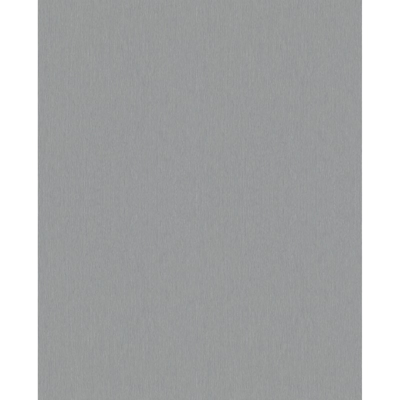 Galerie Wallcoverings Serene Collection Metallic Fine Silk Vinyl on Non-woven Wallpaper Roll - 33 feet x 21 inches - Charcoal