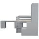 preview thumbnail 39 of 56, Space Optimizing Loft Bed Low Bed Frame with Multiple Storage
