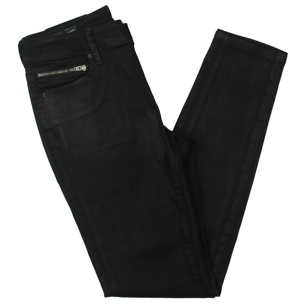 womens black armani jeans