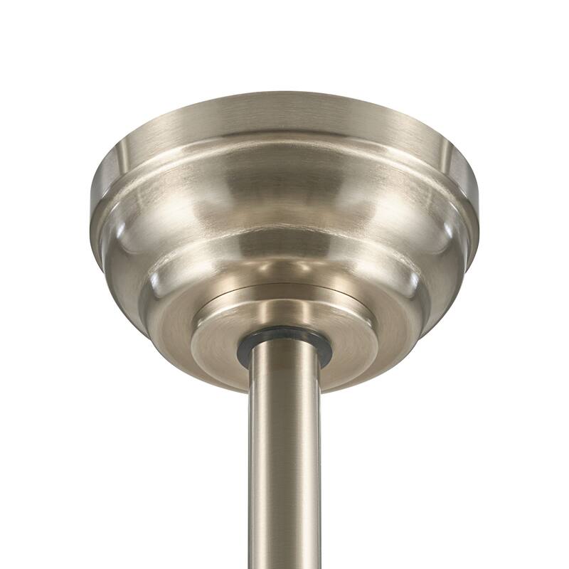 CO-Z 52" Outdoor Wet-Rated Waterproof LED Ceiling Fan with Dimmable Light and Remote Control