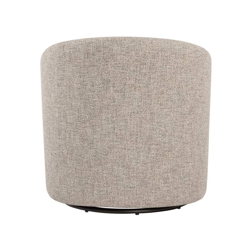 HomePop Nora Upholstered Swivel Accent Chair