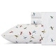 preview thumbnail 49 of 120, Eddie Bauer Printed Cotton Percale Deep Pocket Sheet Set. Full - Kayaks