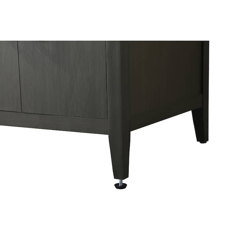 Elegant Lighting VF29360D Millie 60" Free Standing Double Basin Vanity
