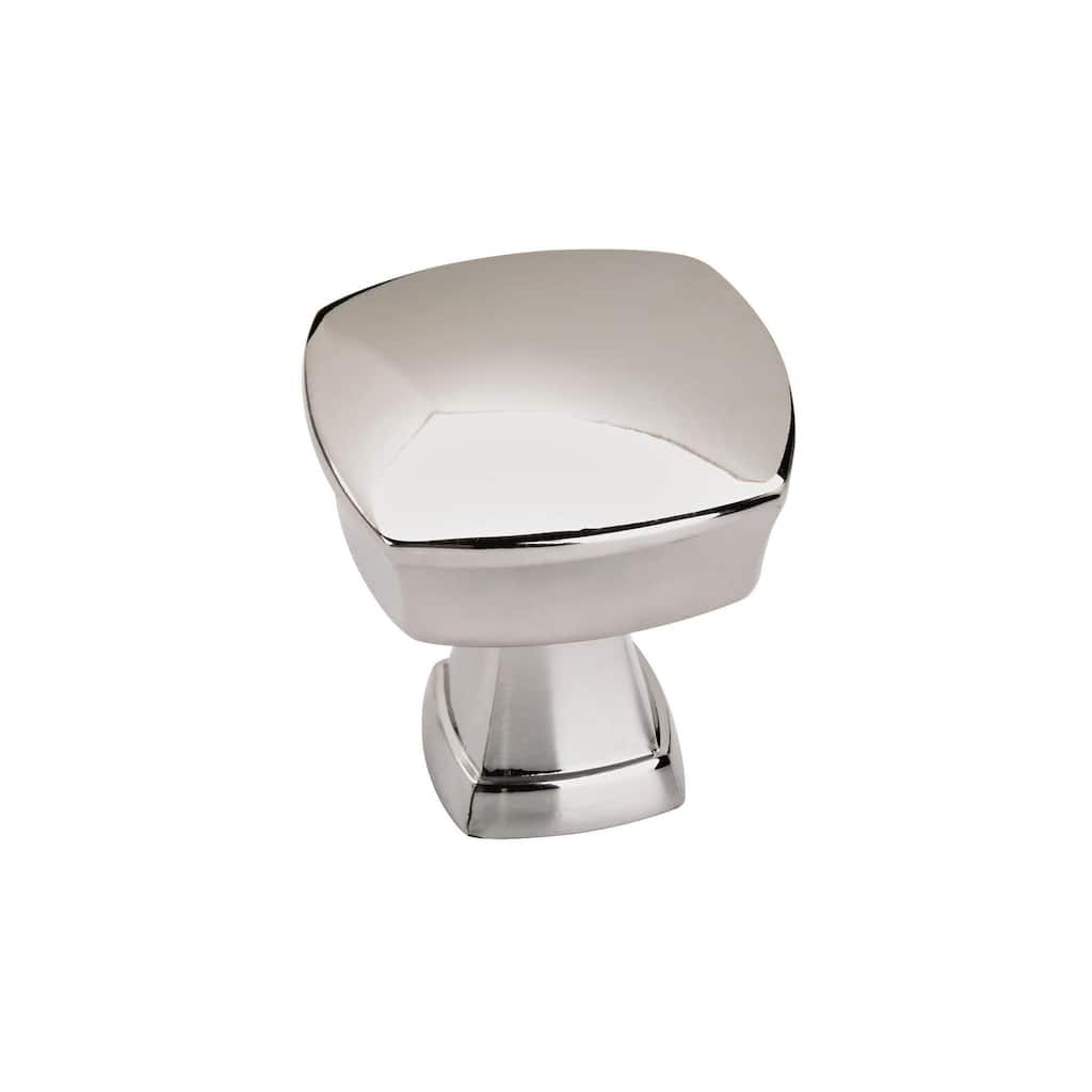 Stature 1-1/4 in (32 mm) Length Polished Chrome Cabinet Knob - 1.25