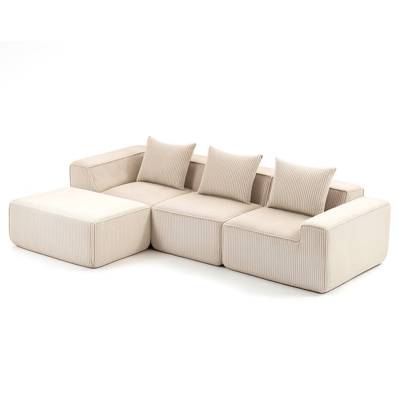 Multi Person Modular Compression Sofa That Can Be Freely