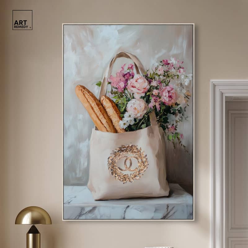 Chic Carryall I Canvas by Art Remedy