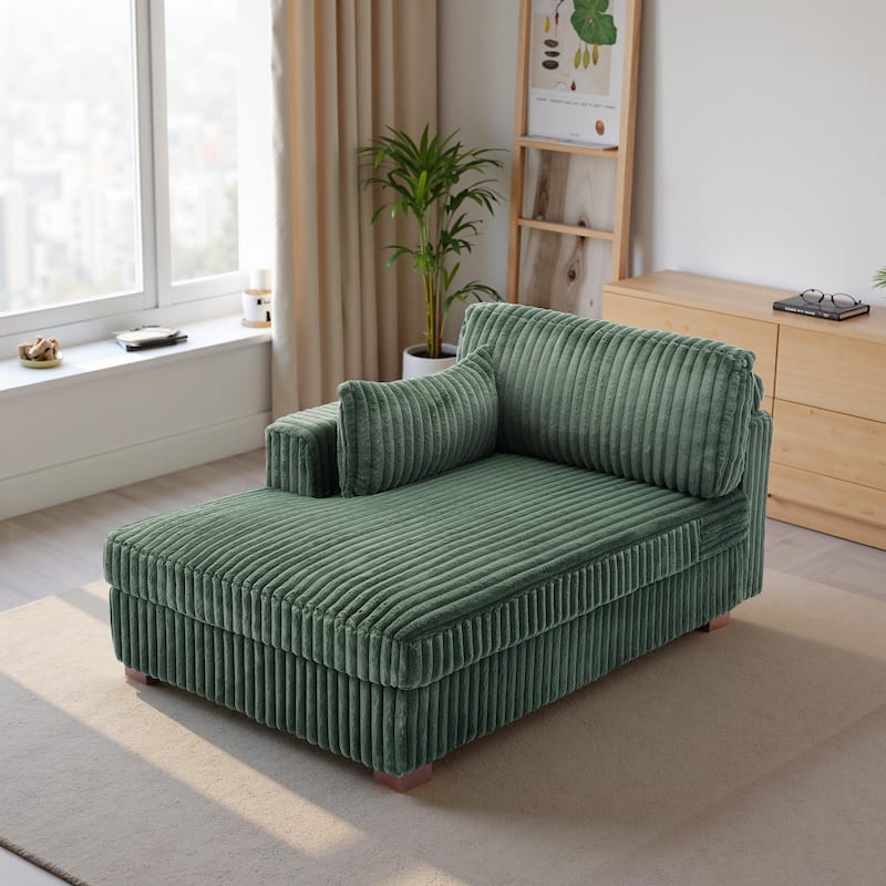 DREAMSIDEA Modern Oversized Chaise Lounge Sofa for Living Room