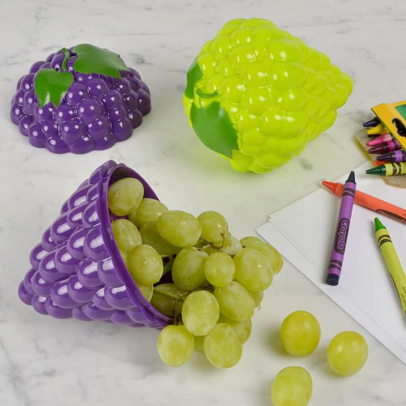 Hutzler Grapes To-Go Lunch Snack Storage Container