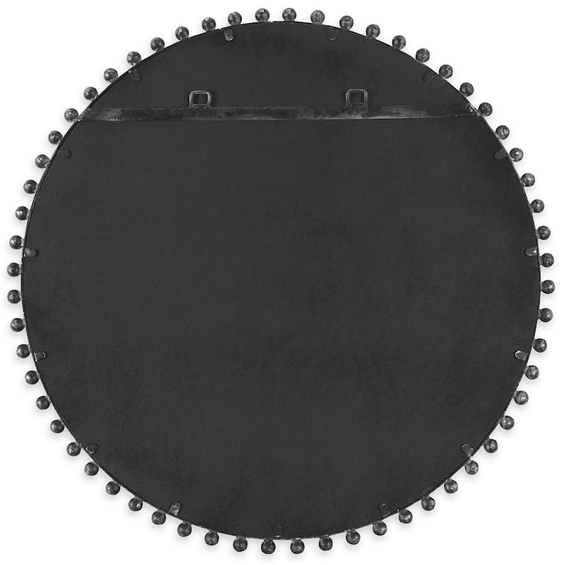 Uttermost Taza Round Iron Mirror