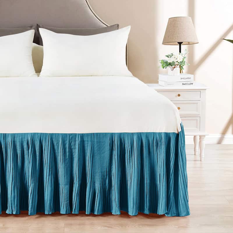 Serenta Pleated Bedskirt 18" Drop