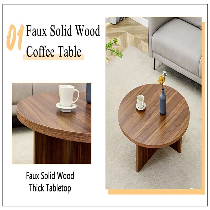 Round Coffee Table for Diverse Interior Styles