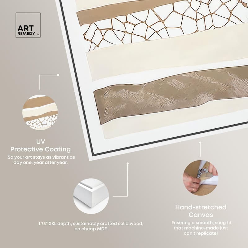 Relief Rifts II Canvas by Art Remedy