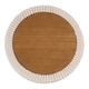 preview thumbnail 11 of 29, 247 Shop At Home Modern Round Chenille Storage Ottoman with Flip Top