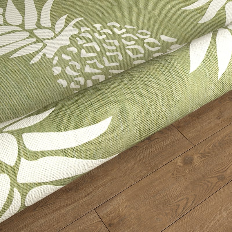 Isola Tropical Indoor/Outdoor Area Rug by Porch & Den