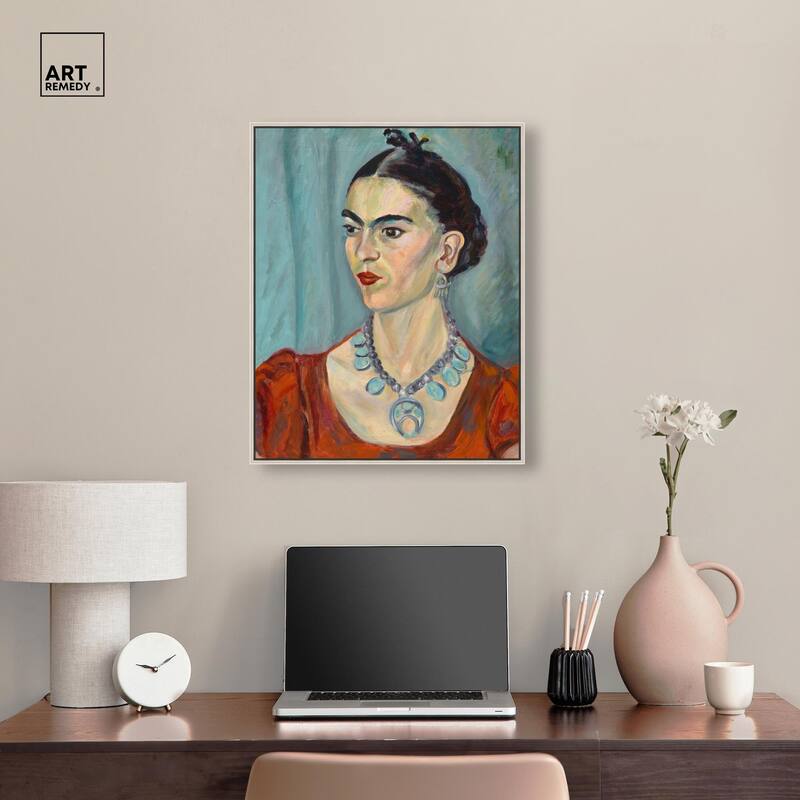 Frida Kahlo by Magda Pach 1933 Canvas by Art Remedy