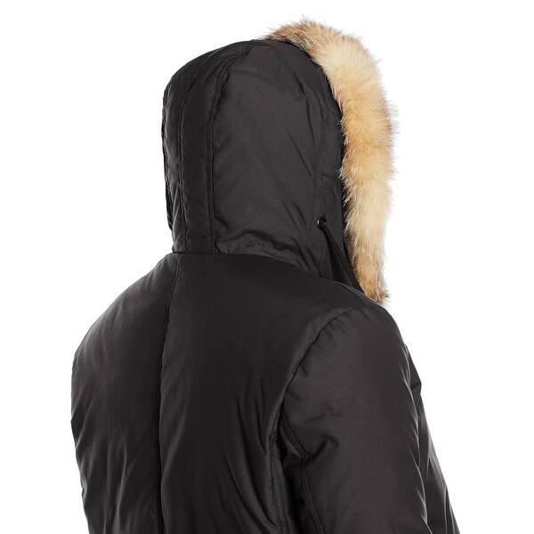 Shop Pajar Canada Mens Jacket Black Size Large L Fur Trim Nikolai