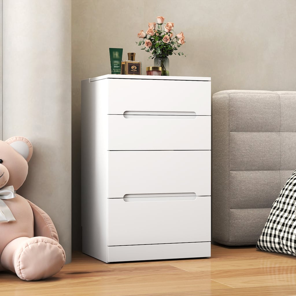 GDFStudio - Nai Modern Beauty Salon Storage Cabinet and Storage Drawers