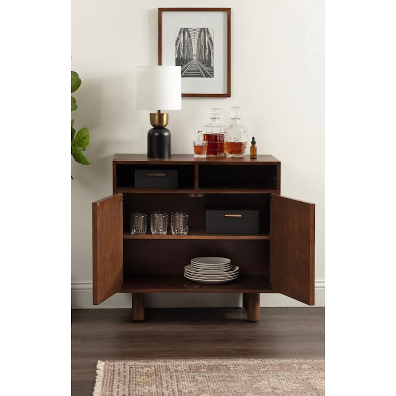 Kate and Laurel Cabernel Floor Cabinet - 30x15x30
