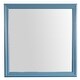 preview thumbnail 1 of 3, Offex 38 in. x 38 in. Classic Square Framed Dresser Mirror - Teal - 1"L x 38"W x 38"H