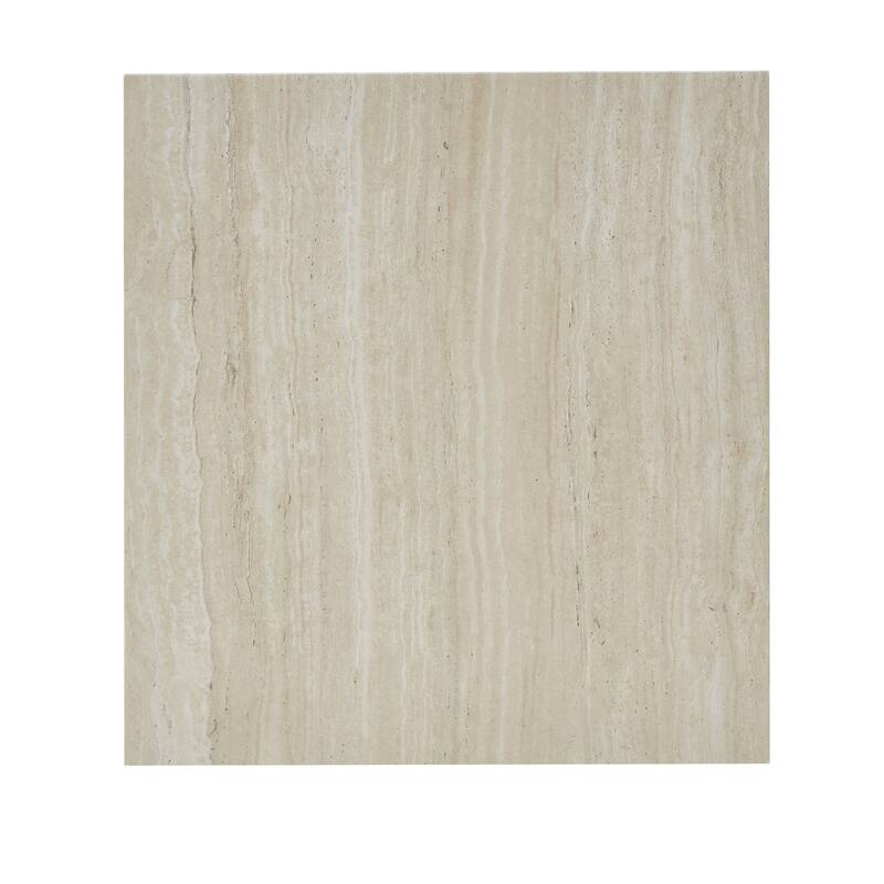 Roundhill Furniture Cavira Modern Faux Marble Living Room End/Side Table