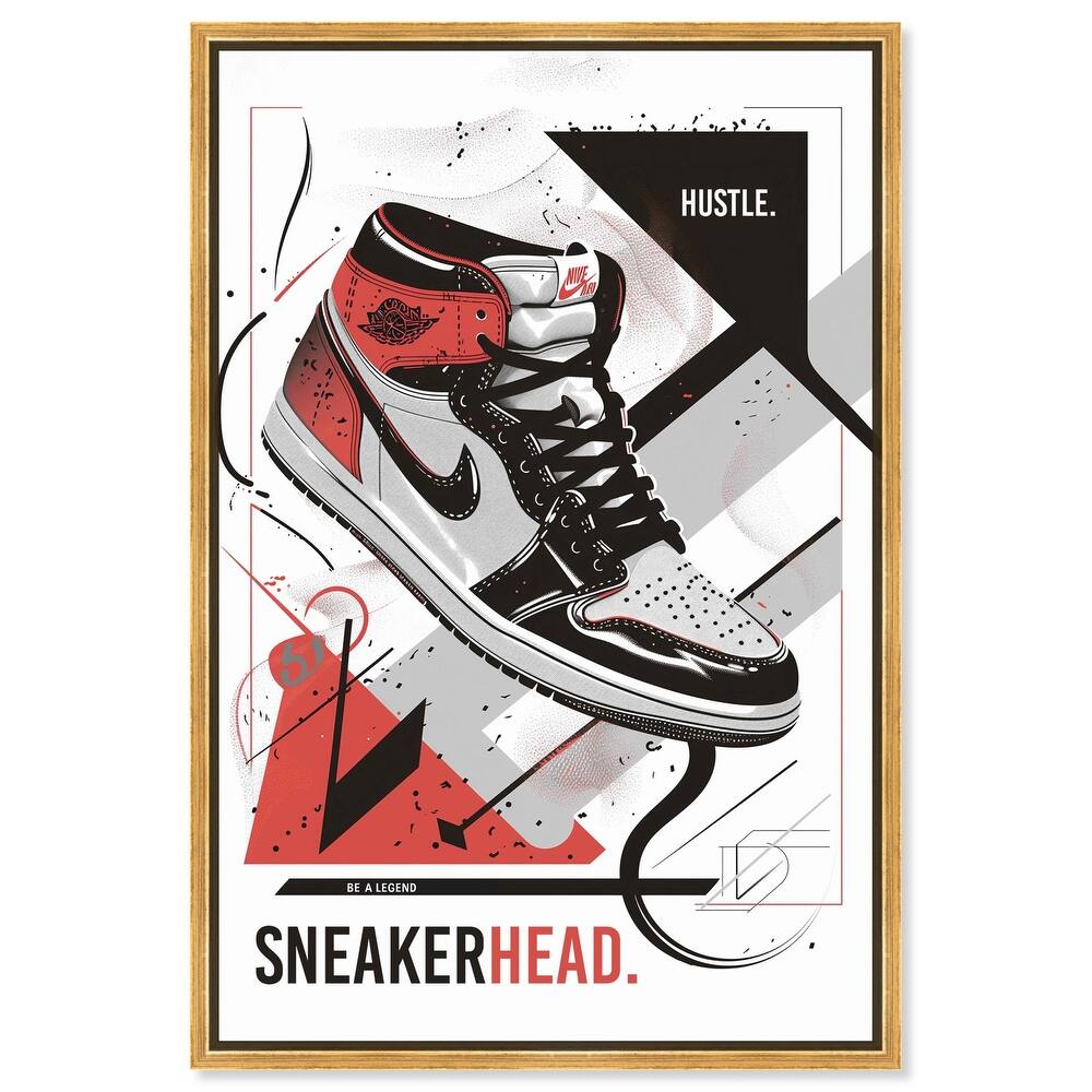 Stylish Sneakerhead Canvas by Art Remedy