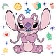 preview thumbnail 1 of 4, RoomMates Disney Stitch Angel Wall Decals