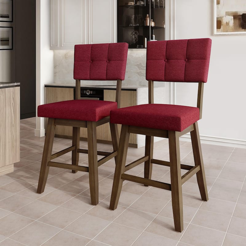 CraftPorch Modern Swivel Counter Chairs