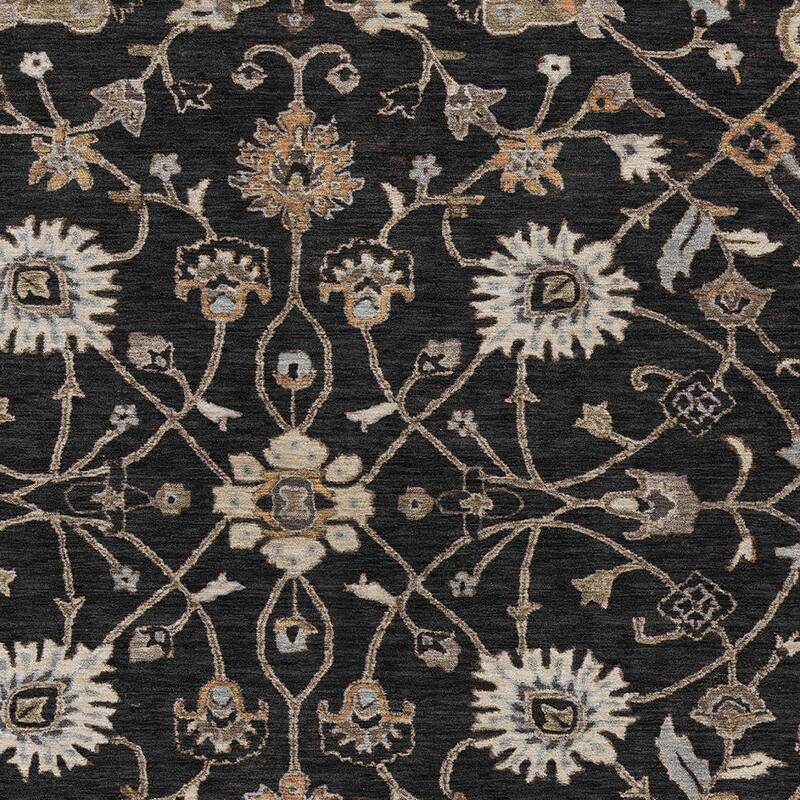 HomeRoots Floral Traditional Rectangle Outdoor Rug