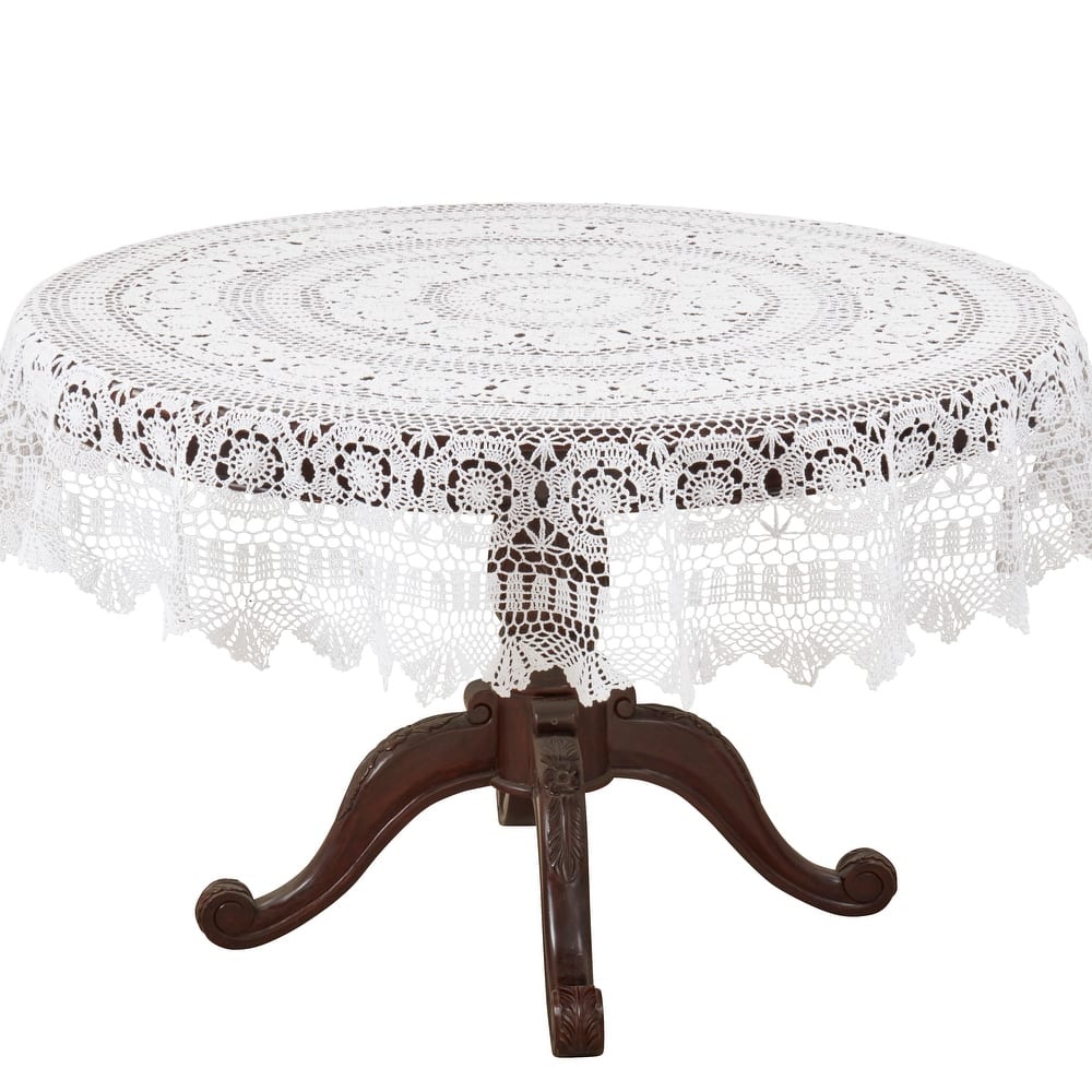 Handmade Crochet Lace Table Linens