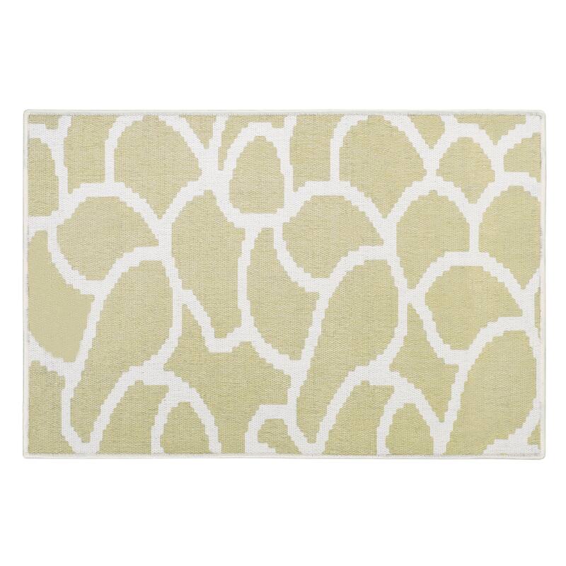 Sussexhome Heavy Duty Ultra Thin Non Slip Washable Cotton Indoor Rug - 2' x 3'